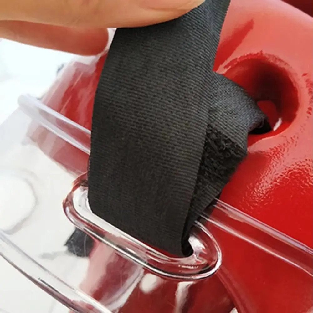 

Breathable Taekwondo Face Shield Detachable Anti-Scratch Taekwondo Mask Lightweight Transparent Mask Taekwondo Helmet Gear