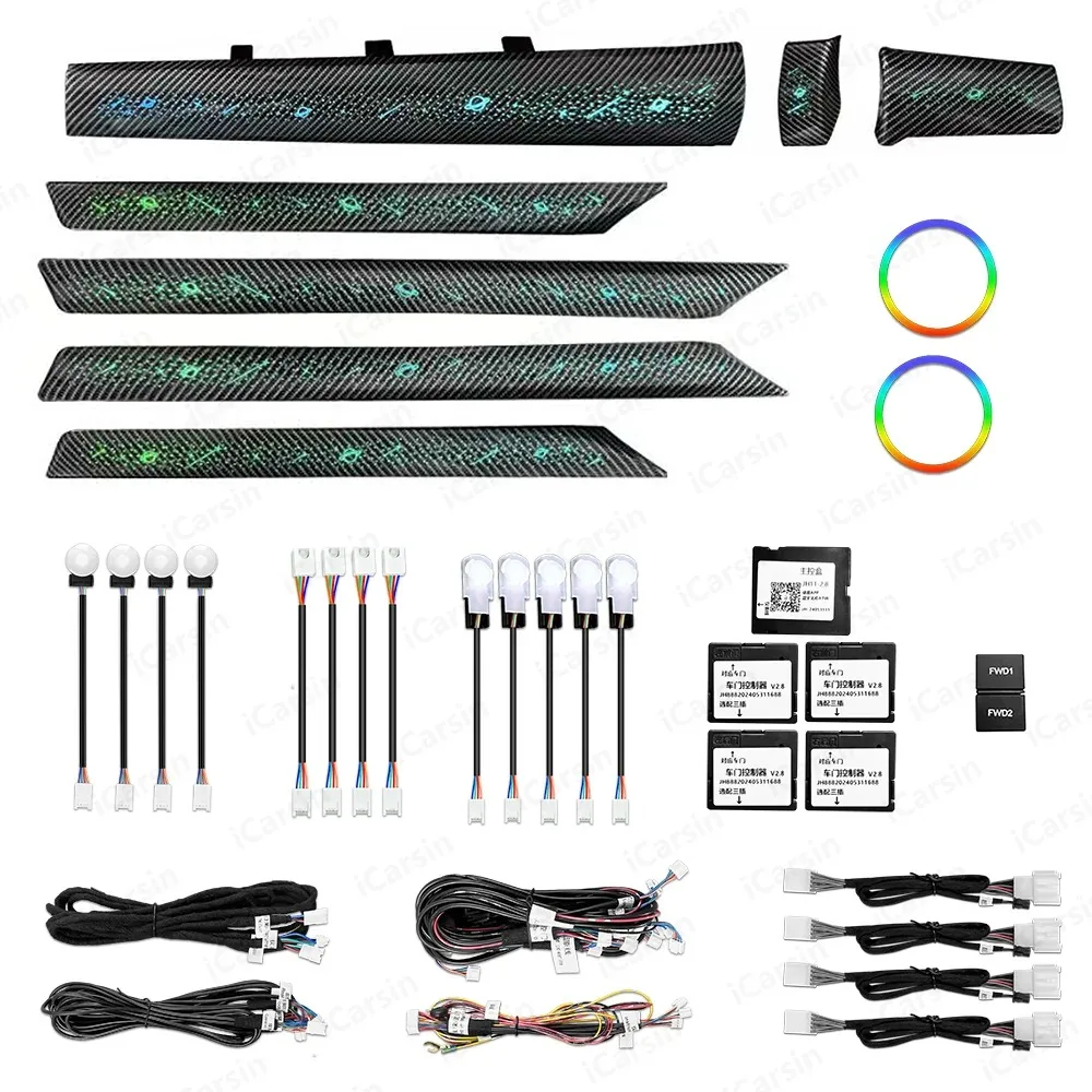 

Обновление RHD Symphony Led салон автомобиля окружающее освещение для Honda Civic десятого поколения 2016-2021 декоративные аксессуары