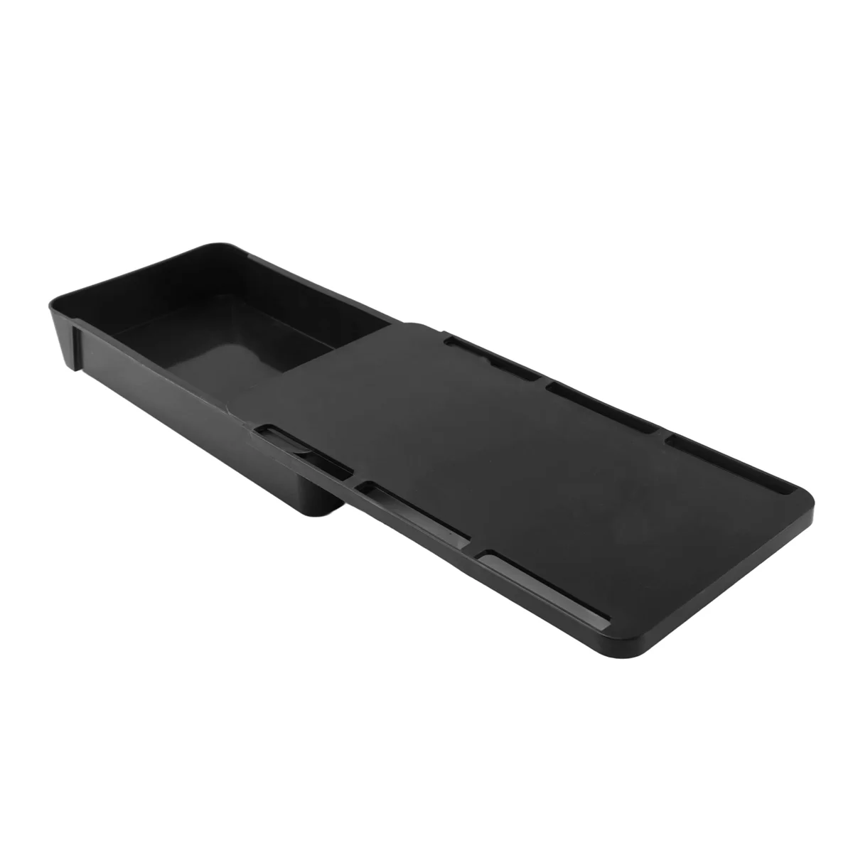 NOCM onder bureaulade organisator opbergdoos zelfklevende stationaire container bureau make-up houder zwart