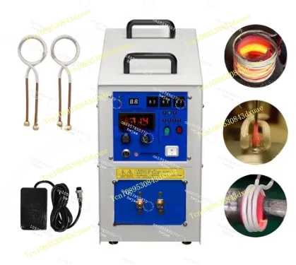 Portable TGG-25KW Induction Heater Metal Manufacturing Industrial Forged Iron Rod Steel Rod Induction Heater
