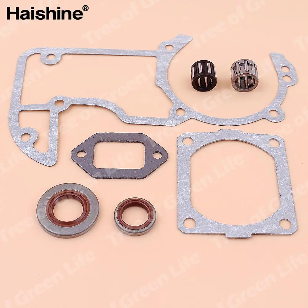 Lồng Vắt Xi Lanh Nhét Miếng Đệm Bộ Cho Stihl MS660 MS650 066 Dầu Cói Ly Hợp Piston Kim Chịu Lực Máy Cưa Xích