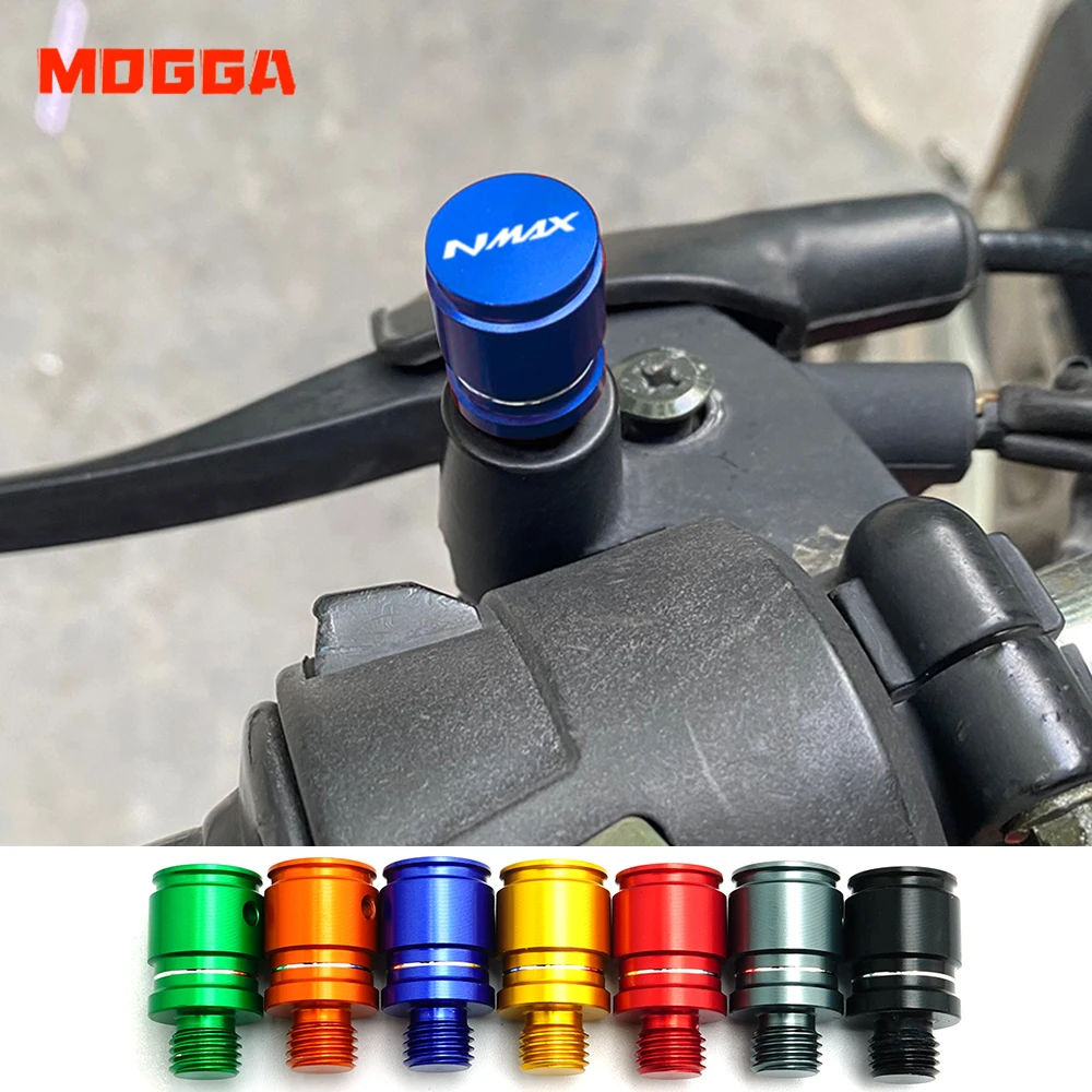 

For Yamaha Nmax 125 150 Nmax125 Nmax150 2015-2024 M10*1.25 Motorcycle Mirror Hole Plugs Screws Cap Bolts Accessories