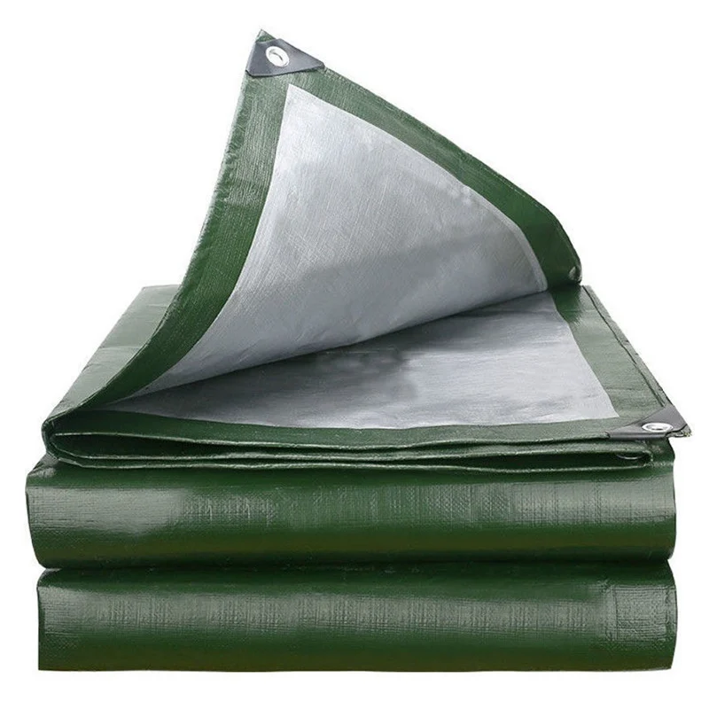 

160~180GSM Outdoor Rainproof PE Tarpaulin Camping Tent Mat Pergola Canopy Awnings Garden Furniture Waterproof Tarp Cover