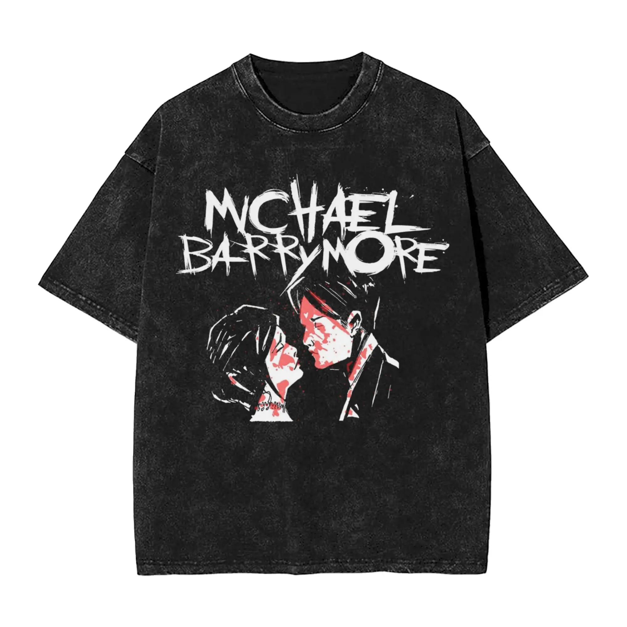 

Мужские футболки My Chemical Romance, винтажные футболки с короткими рукавами и круглым вырезом, праздничная одежда из чистого хлопка