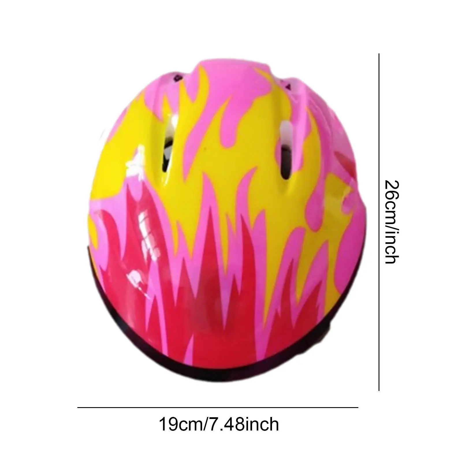 7x/Set Kids Bicycle Helmet Adjustable Hat Knee Elbow Wrist Pad Cycling Helmet for Cycling Roller Skating Sports Outdoor Boys
