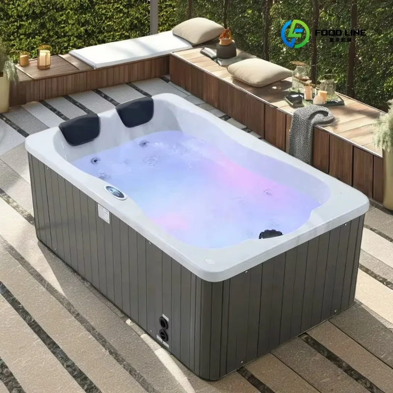 2026 Hot Sale FL Customized Luxury Outdoor Balboa Spa Pool Bathtub Jakuzzi Hot Tub with Whirlpool & Massage Features