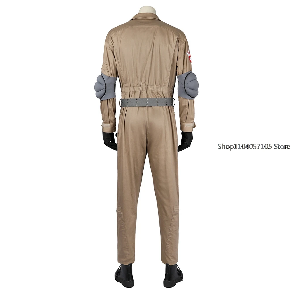 Male Gary Grooberson Cosplay Costume Ghostbusters Gary Jumpsuit Accessories Full Set and Individual Items Are Sold Tailor Size