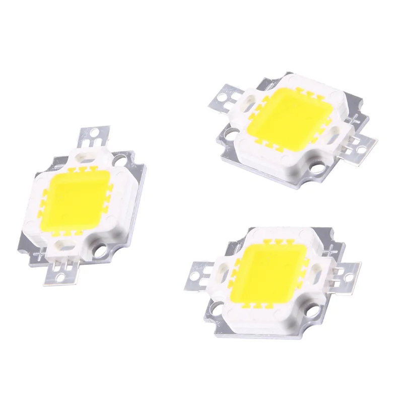 AA49 50 قطعة IC LED لمبة بيضاء دافئة 10 واط 3200 كيلو 800LM 9 - 12 فولت