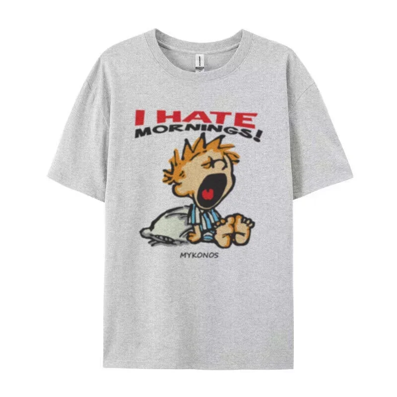 여성용 오버사이즈 스트리트웨어 상의, 90 년대 레트로 만화 그래픽 티, 히피 재밌는 티셔츠, Y2k 그런지, 미적 의류, 여름 패션