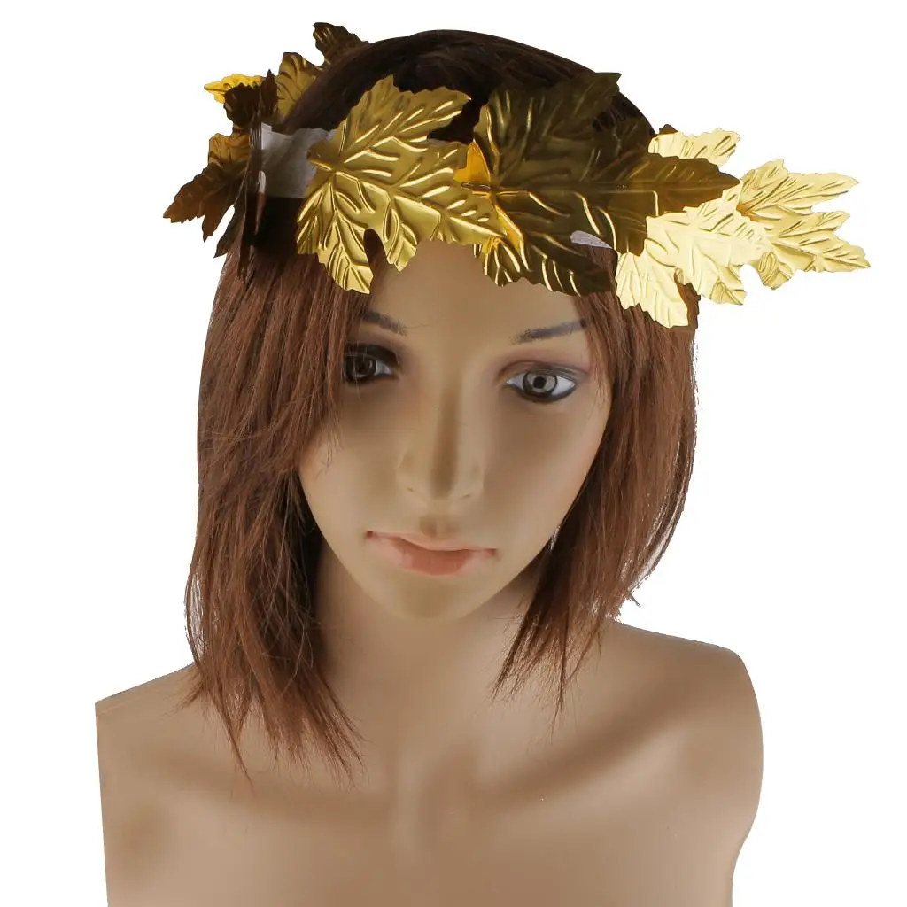 Roman Greek Goddess Leaves Laurel Wreath Headdress Toga Headband