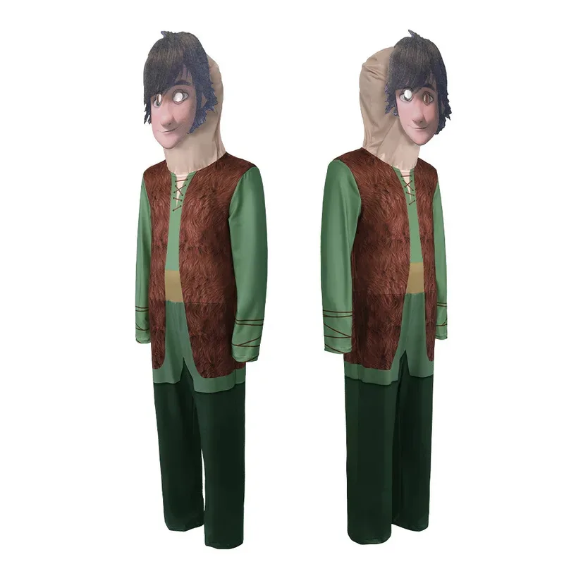 

Хэллоуин Dragon Taming Master Hiccup Косплей Мяч для макияжа Костюм fy1;