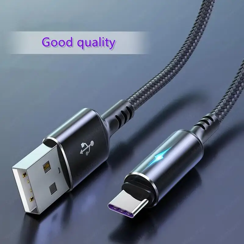 5A USB C Cable Micro USB Fast Charging USB Type C Mobile Phone Charger Data Cord For Samsung Xiaomi Huawei Oneplus Quick Charge