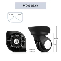 Wheel Trolley Box Universal Wheel Replacement And Repair Suitcase Pulley Canvas Box Special Reinforced Rollers