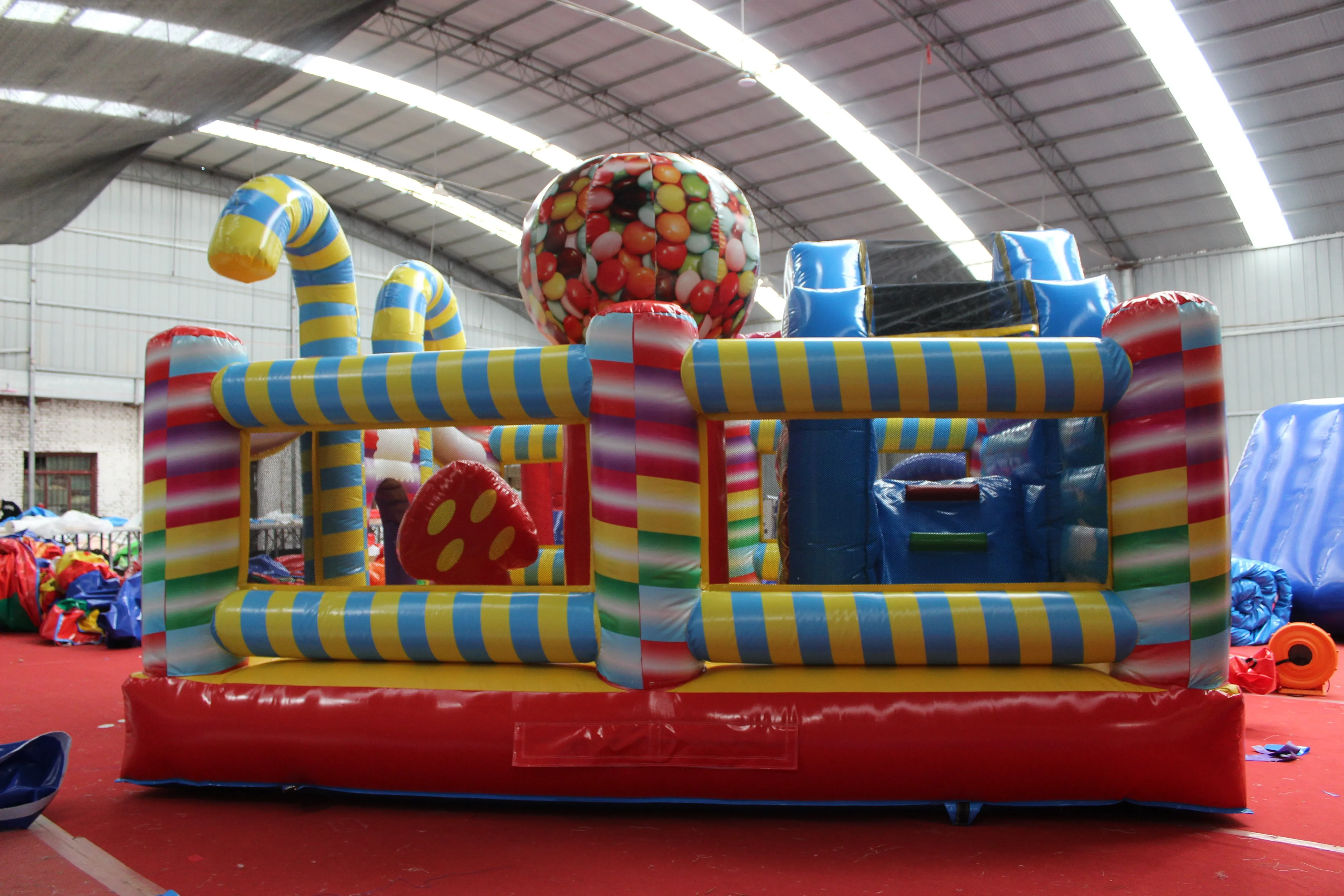 Custom colorful PVC high quality inflatable bouncy castle, inflatable bounce house for sale