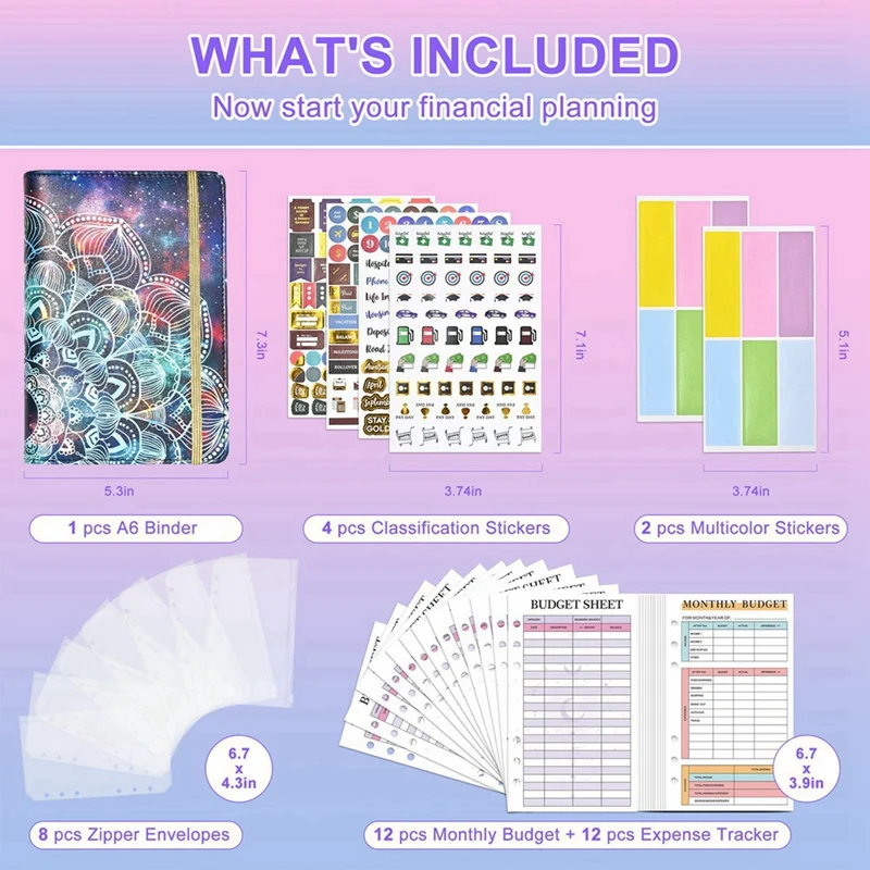 Папка-органайзер для денег A6, 1 комплект