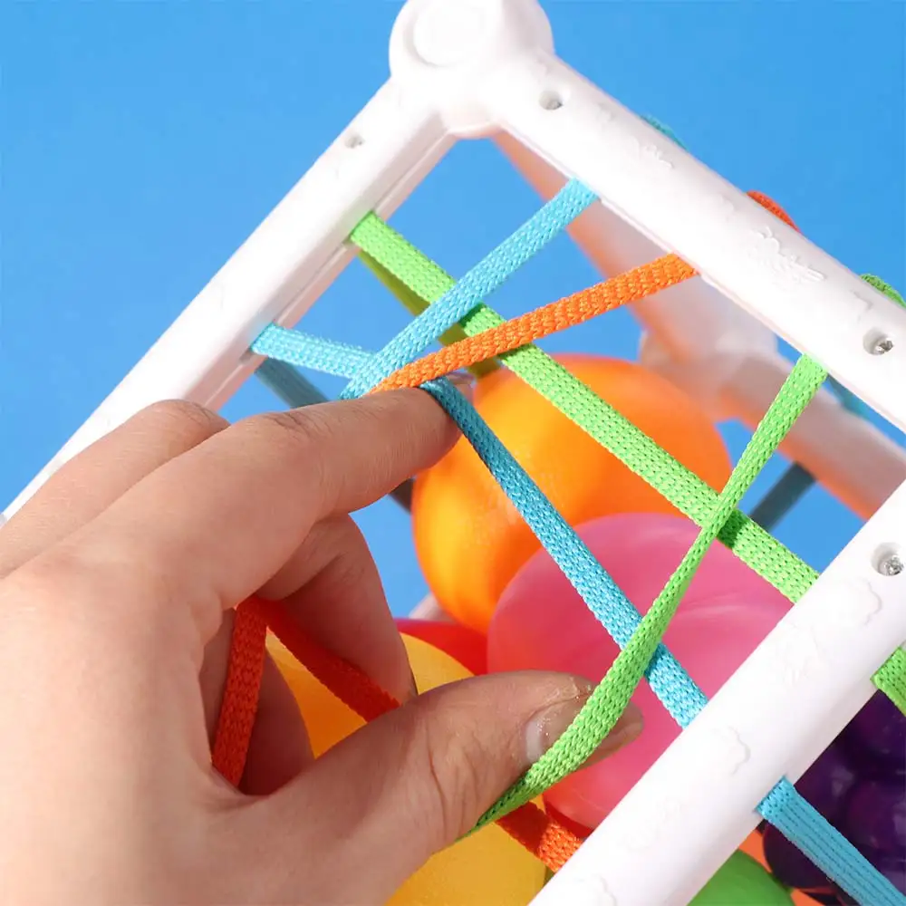 Kolorowe Owoce Zabawki Sensoryczne Montessori dla Niemowląt Symulacja Rozwoju Sensorycznego Sorter Kształtów Kostka Zabawki dla Niemowląt Kreskówka