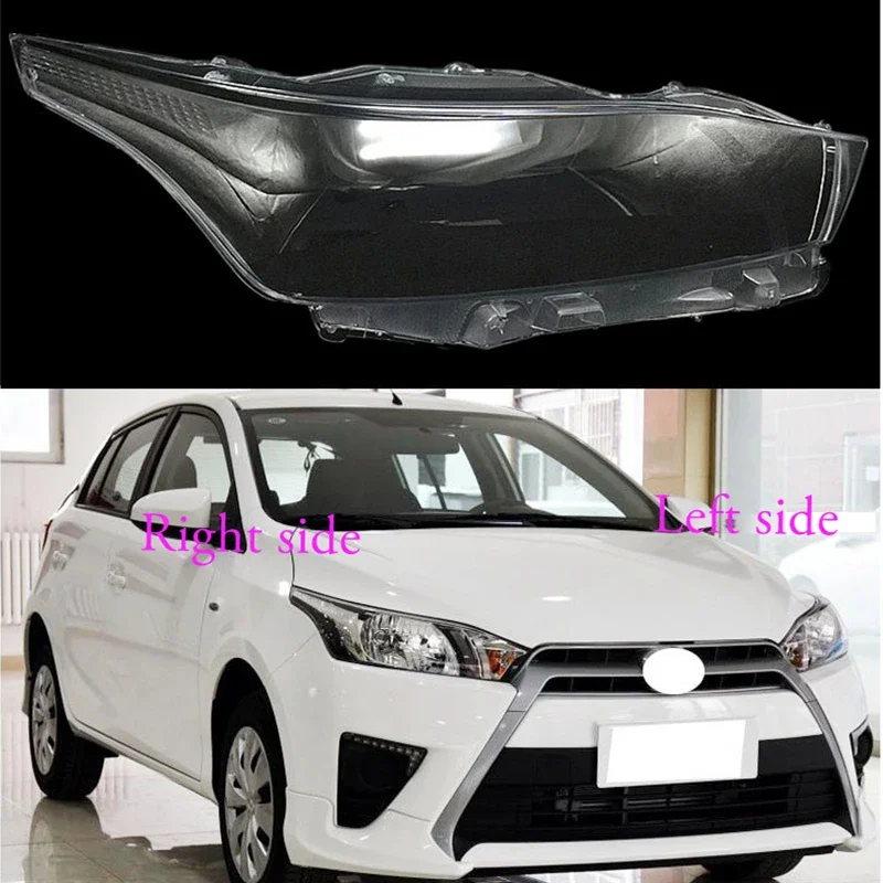 

For Toyota Yaris 2013 2014 2015 Car Headlight cover Headlamp Lens Auto Shell Cover