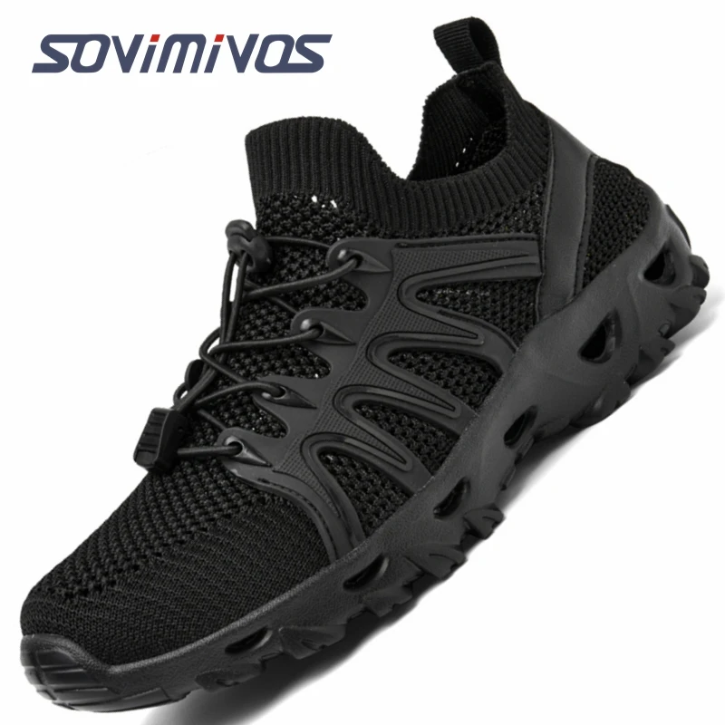 

Men's Sandals Barefoot Hiking Shoes Quick Dry Breathable Mesh Lightweight Outdoor Training Water Walking Shoe for Women Sneakers