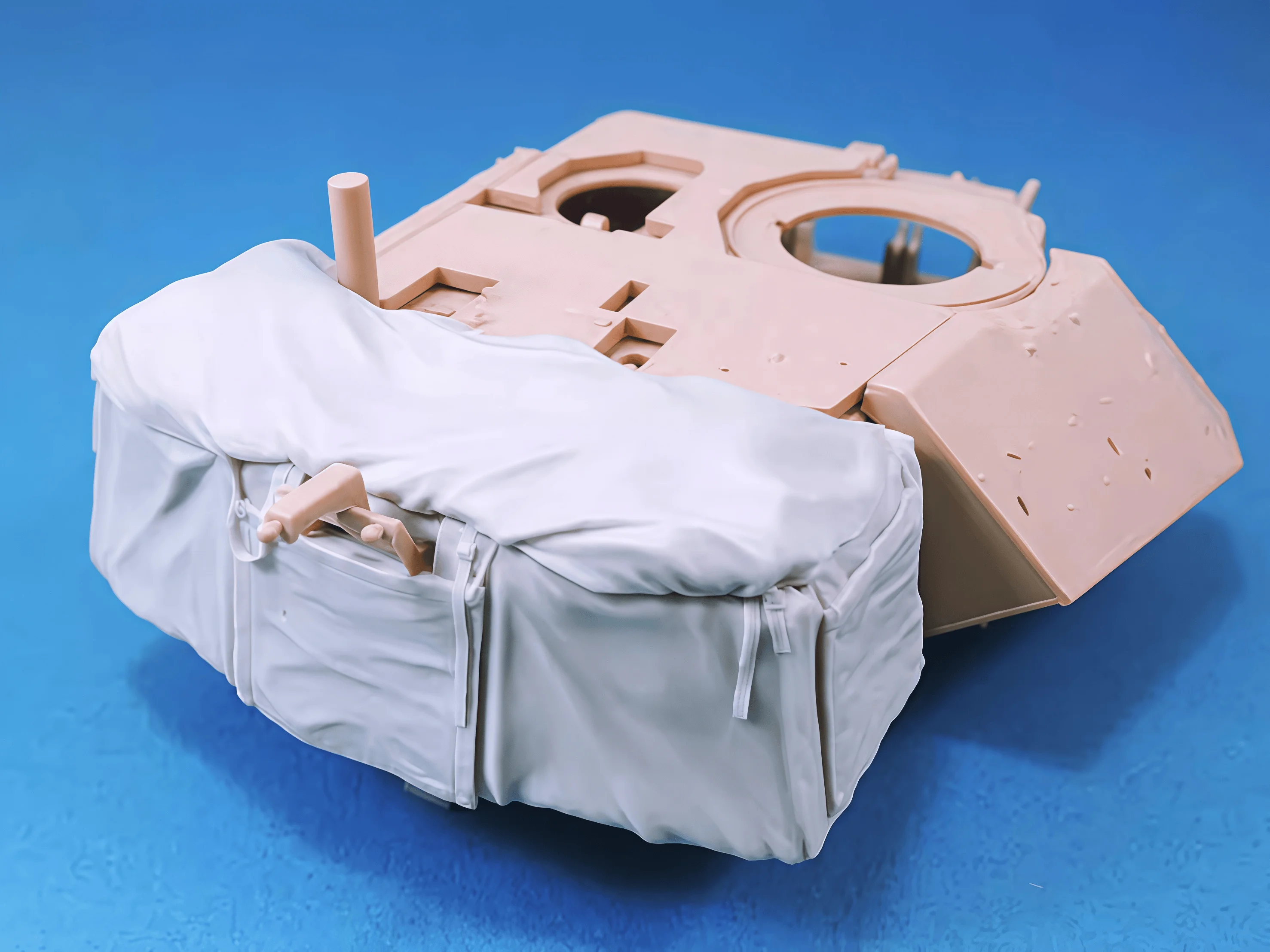 

1/35 Casting Resin Model Assembly Kit, GK， Batash Tank Tower Storage Rack Renovation, Unpainted