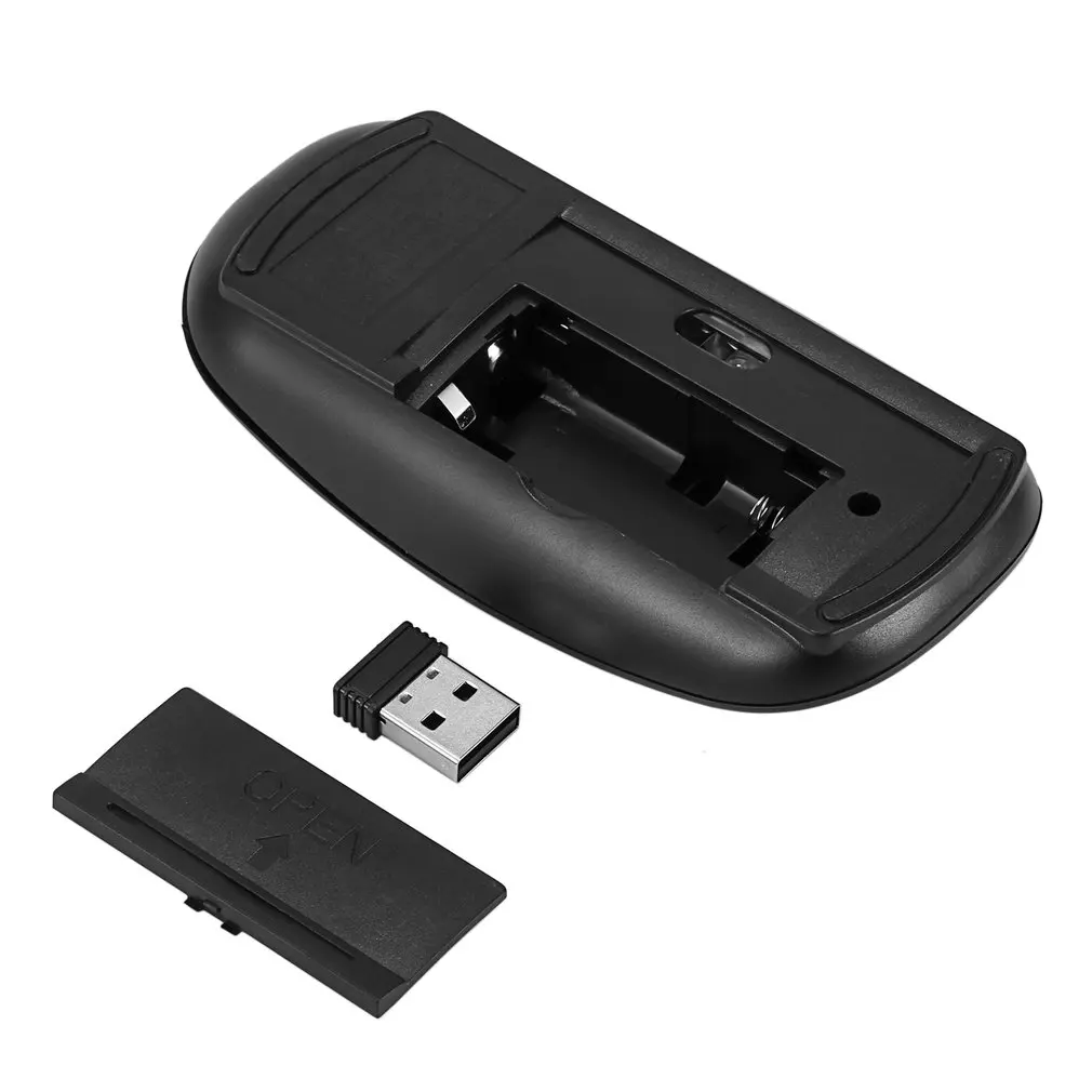 Wireless Rechargeable Mouse for Laptop Computer PC,  Slim Mini Noiseless Cordless Mouse, 2.4G Mice for Home/Office