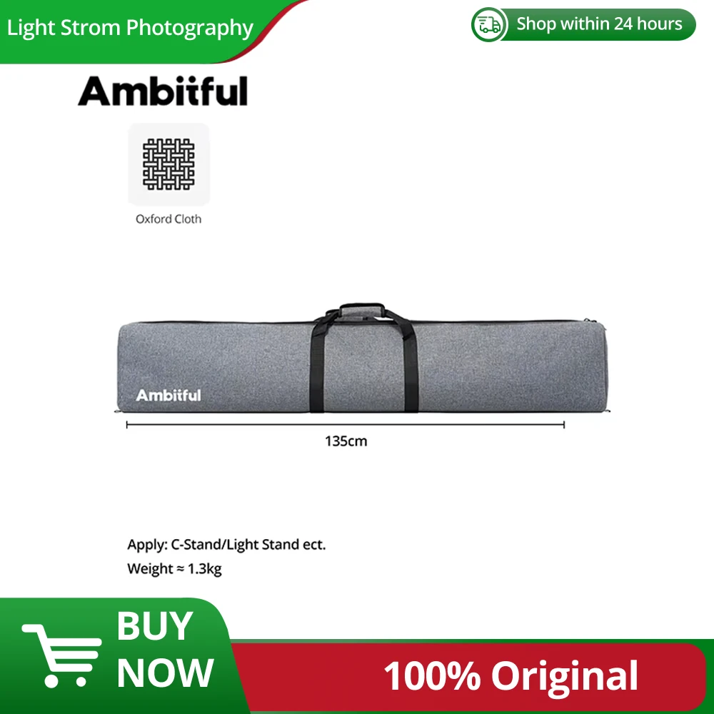 

AMBITFUL PB20 Magic Leg Storage Bag Photographic Equipment Carrying Case (can fit 2 sets of C-type light stands)