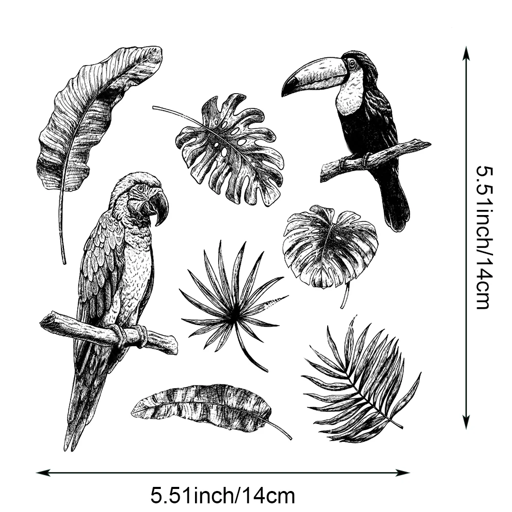 New animals Clear Stamps/Seal For DIY Scrapbooking Card Making Album Decorative Silicone Seal Craft