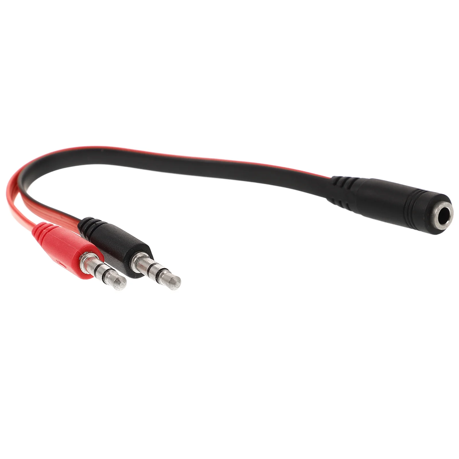

Audio Splitter Cable 3.5mm Headphone and Mic Splitter Sturdy Design for Sharing Audio Headset Connection Smartphone Laptop