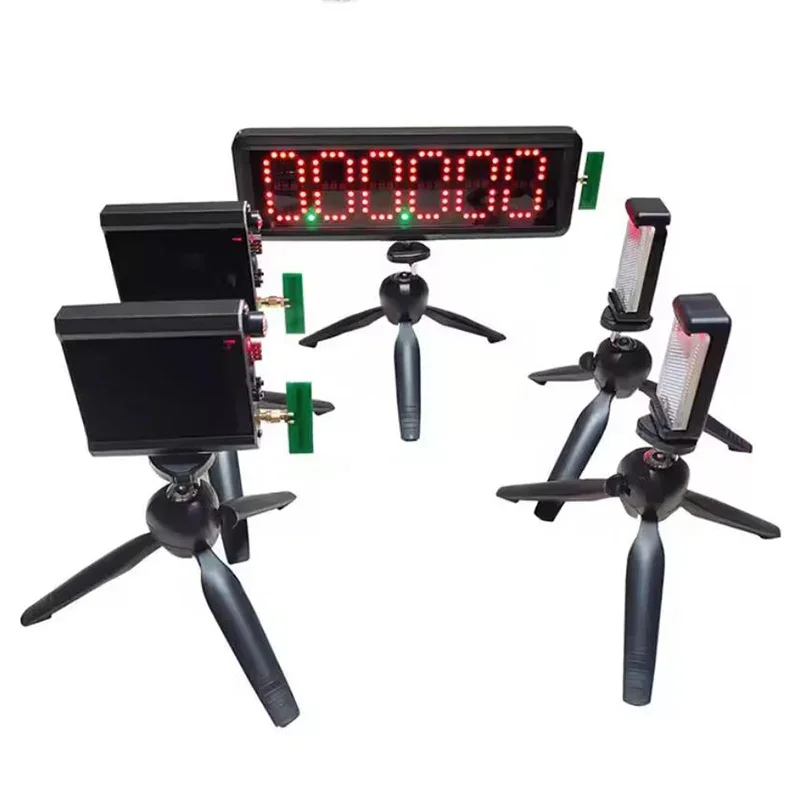 LED Race Timing Clock with Tripod for Running Countdown Countup Digital Race Timer