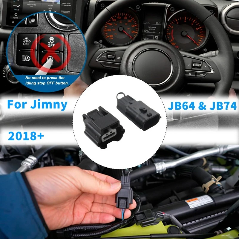

Idling Stop Canceller Type Dedicated Coupler On Cancelling Accessories Plug N Play for Suzuki Jimny JB64 JB74 JC74 3/5 Door