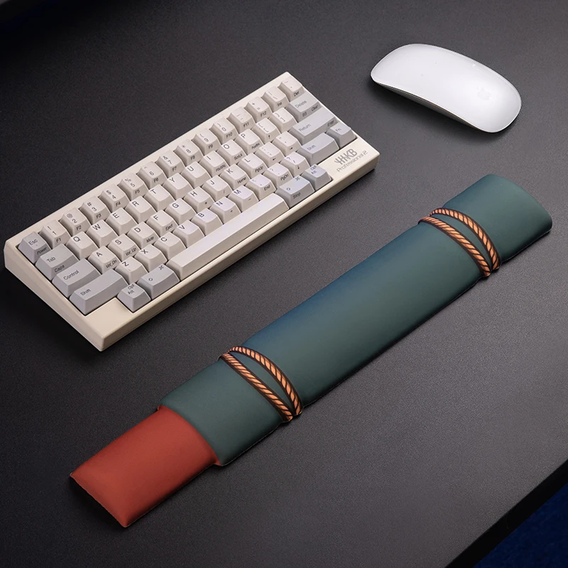 Mouse Pad Keyboard Wrist Rest Memory Foam Silicone Ergonomic Mouse Pad for Desktop Office Computer Laptop Wrist Rest