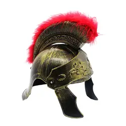 Samurai Helmet Samurai Hat Cosplay Helmet Greek Corinthian Helmet for Performances Halloween Cosplay Props Party Gathering