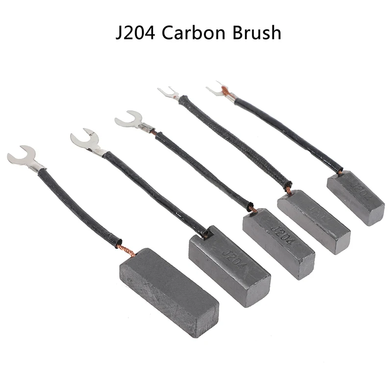 10Pcs J204 Generator Electric Motor Alternator Spare Parts Carbon Brush 4 size