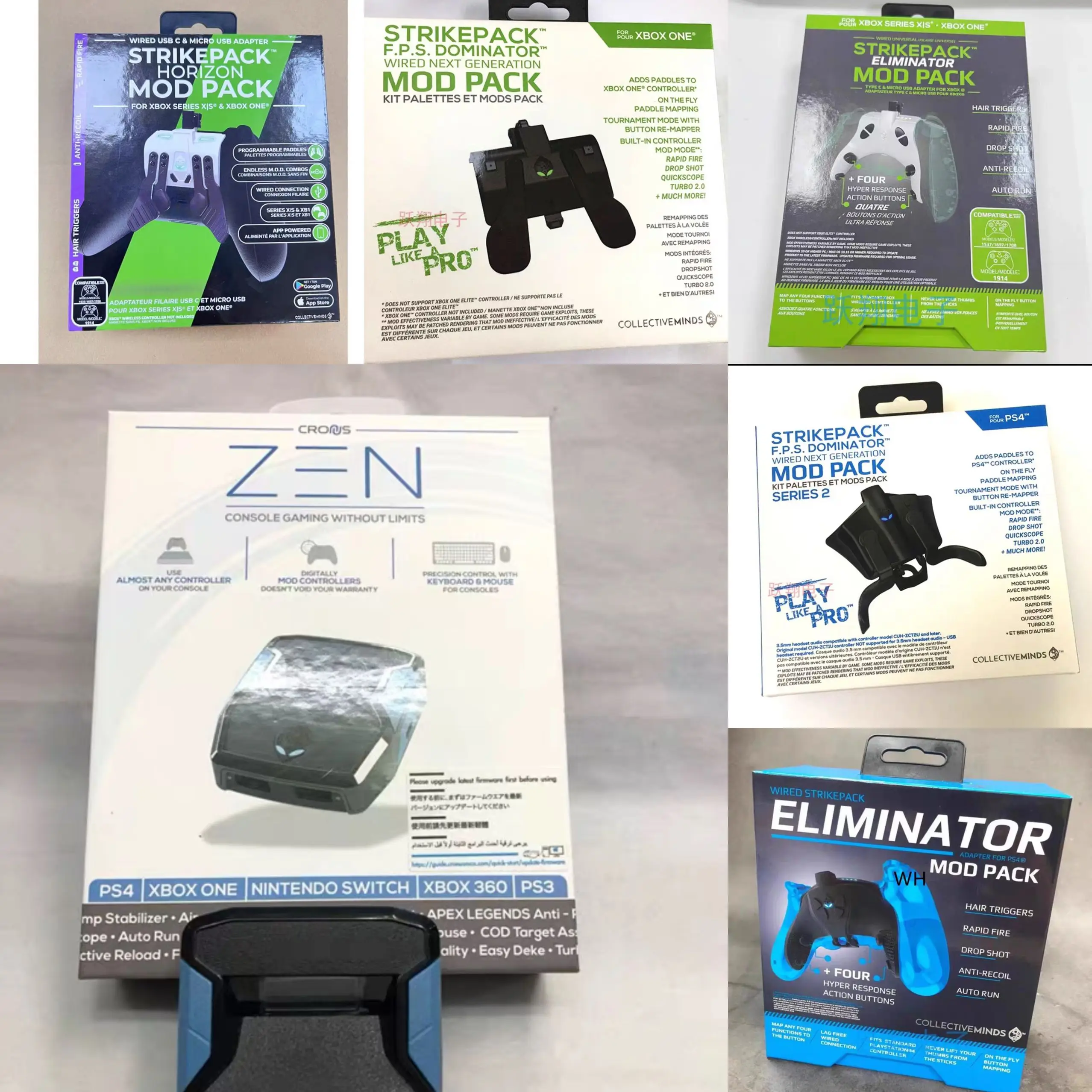 Eliminator Collective Minds Cronus Zen for Xbox Series X Xbox One Standard Controller Gampad Adapter For PS4 PS5