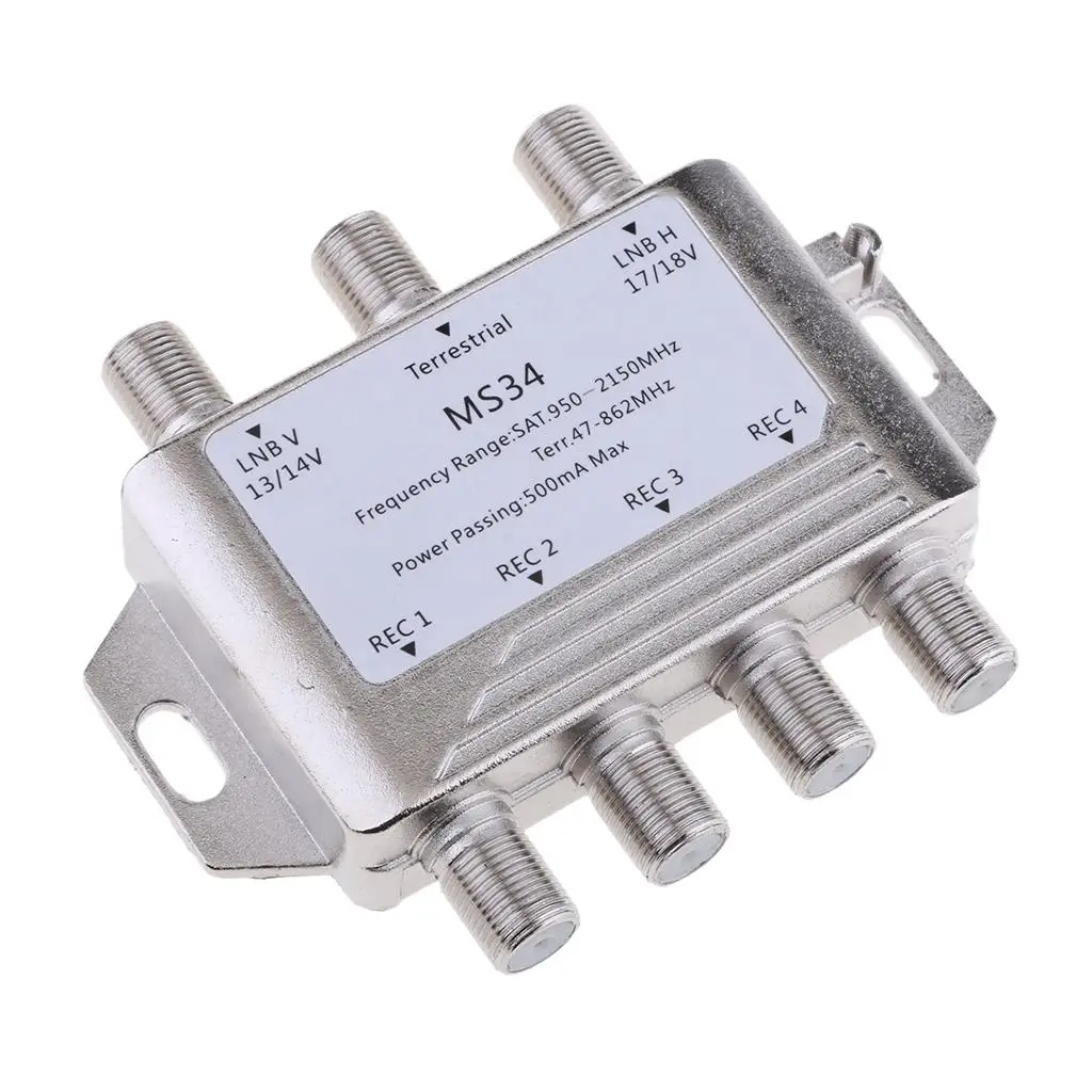 Switch Maximum 4 Output Multi-switch MS34 Silver for