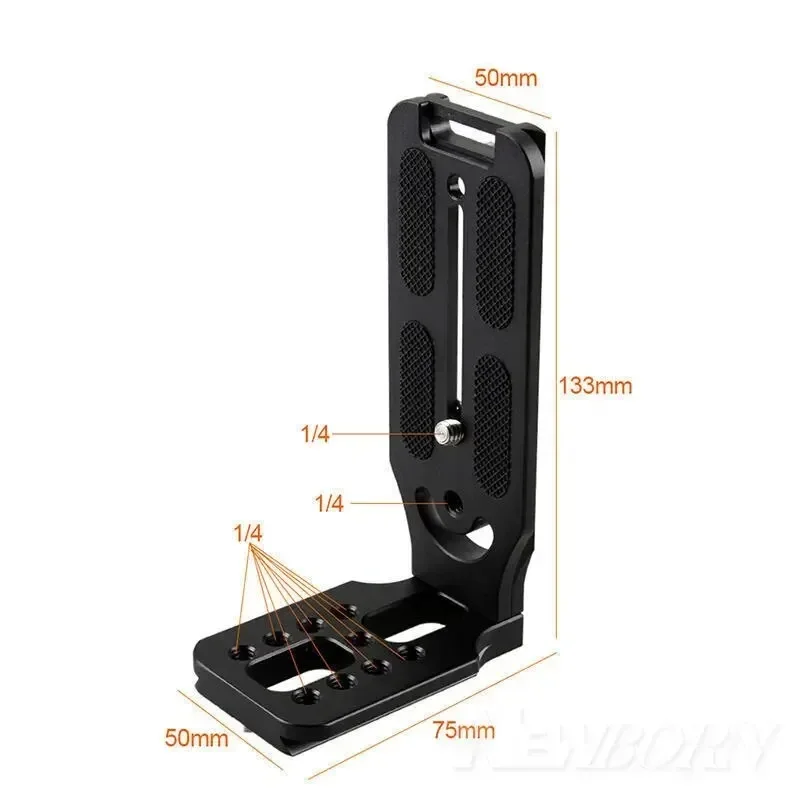 

Stabilizer accessories Quick Release L Plate Universal Camera Screw Swiss Vertical Video Compatible With Nikon Canon Sony Fuji