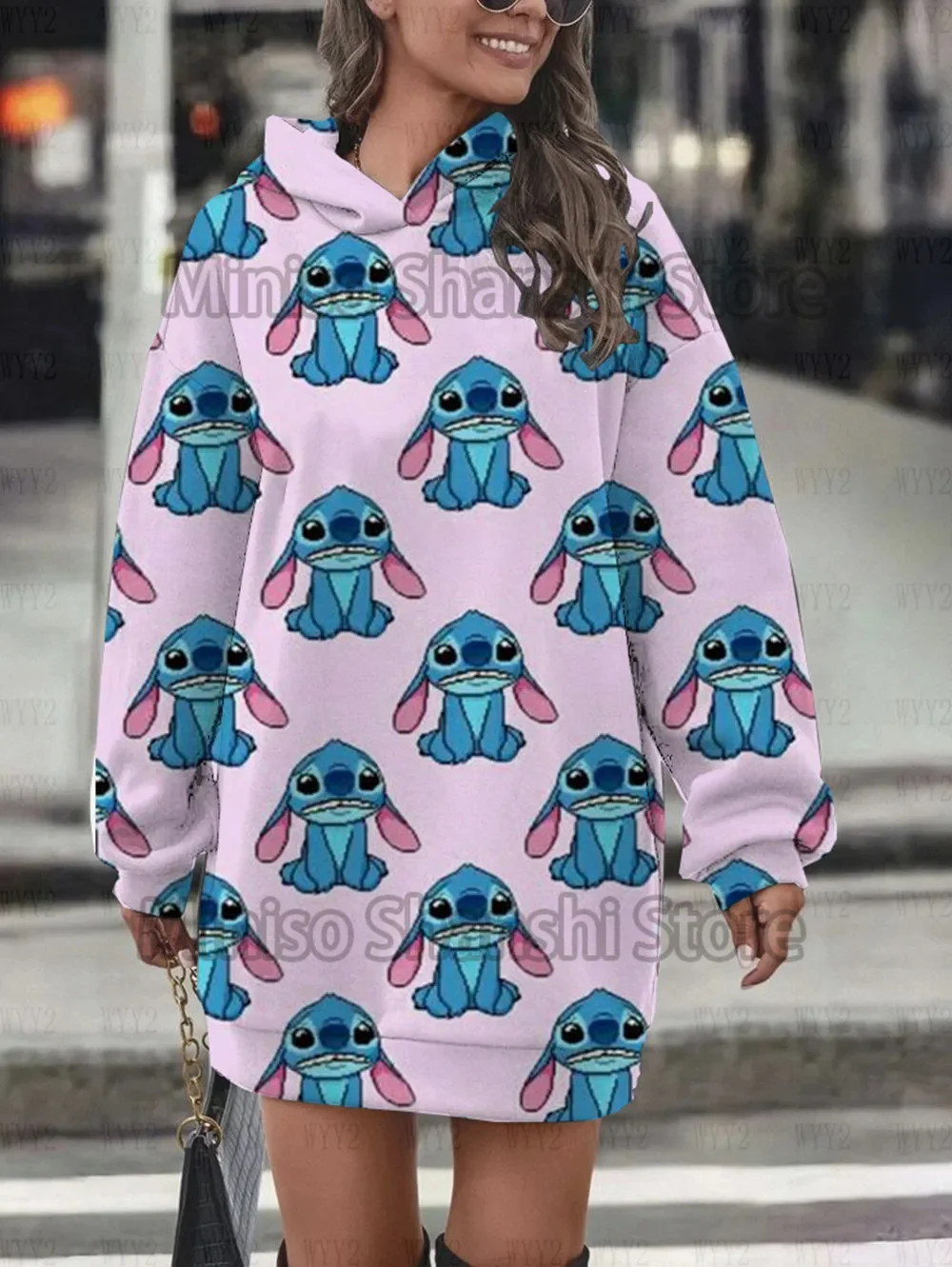 2024 Women\'s Disney casual street minimalist style fashionable dress top hoodies 3d dikke hoodies vrouwen korean fashion outfits