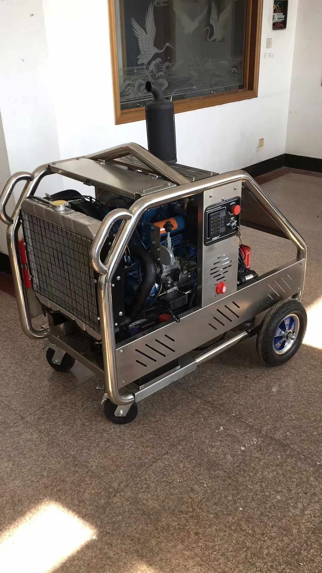 آلة الصرف 350Bar 50L ضغط المياه النفاثة لتنظيف أنابيب الصرف الصحي مصنع العرض عالي الجودة #3