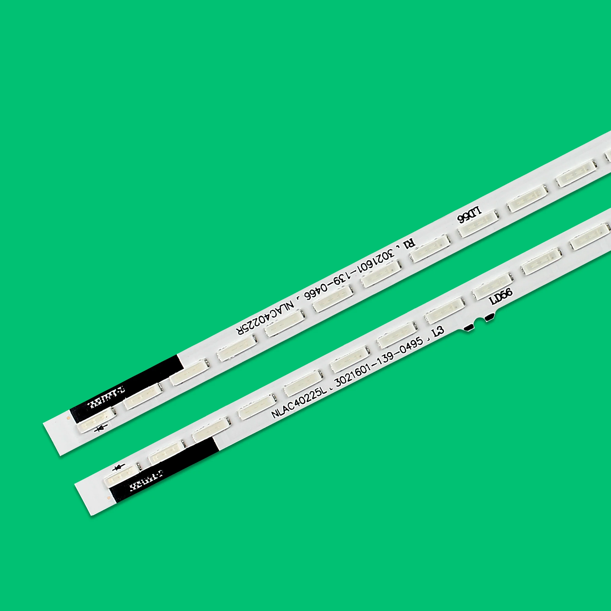 โคมไฟแถบไฟแบ็คไลท์ LED 64ดวงสำหรับทีวี Sony 55 "KDL-55W8100A 55W805A 55W806A 6922L-0066A NLAC40225L NLAC40225R LC550EUF FG F1 AV55V5