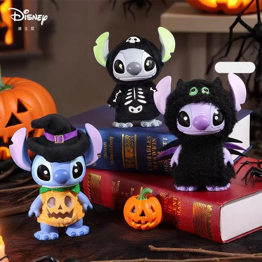 

Официальная коллекция Хэллоуин Стич Диснея, ручная роспись, орнамент