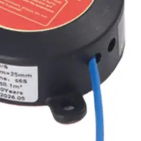 Automatic Thermal Sensing Device Red Black Plastic Heat Sensor For Electrical Distribution Cabinet Workshop Industrial Safety To