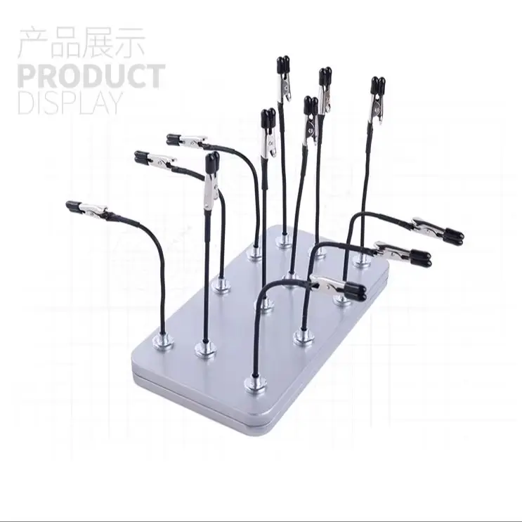 USTAR Magnetic Bendable Model Painting Clip Parts Drying Holder for Gundam Military Scale Hobby Spraying & Detail Finishing