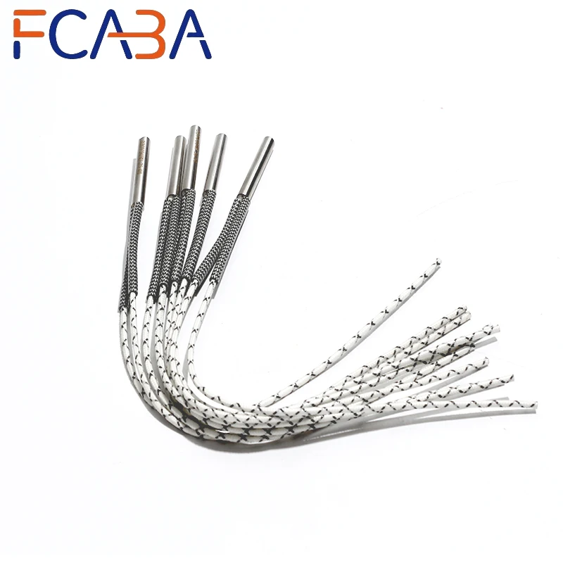 FCABA High-density 6x50mm 110V/220V/380V 120W Cartridge Mold Heating Element 316SUS Single-End Heater Tube