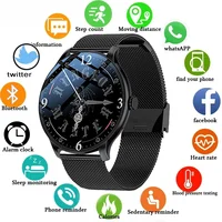LXASFIT 2025 nuevo reloj inteligente Monitor de ritmo cardíaco durante el sueño salud Bluetooth hablar señoras deporte reloj inteligente para Android IOS