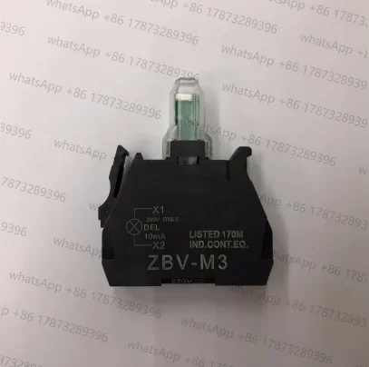 

Светодиодный кнопочный индикатор ZBV-M3 6PCS+ZBV-B4 6PCS патрон лампы