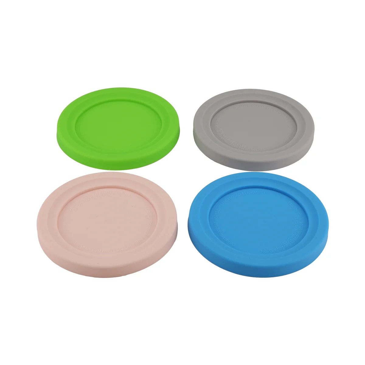 

4pcs Round Lids Replacement, Can Lids Covers for Ninja Creami NC299AMZ NC300 NC301 Series Ice Cream Containers Lids