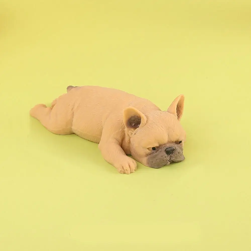 Fidget Toy Dog Squeeze Sensory Toys Pretend Play Stretch Squeezing Simulation French Bulldog Cute Kawaii Squeeze Puppy Toy