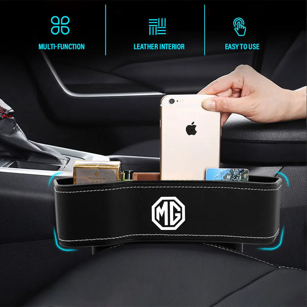 

Car Logo Storage Box Gap Slit Filler Holder Organizer For Morris Garages MG MG3 MG5 MG6 MG7 ZS GT EZS EHS Phev RX5 ZT 3SW Saloon