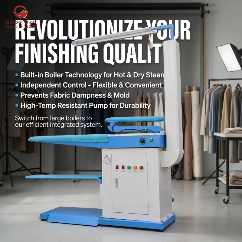 Industrial Bridge Ironing Table, Shirt Ironing Machine, Vacuum Ironing Equipment with Electric Heating Function