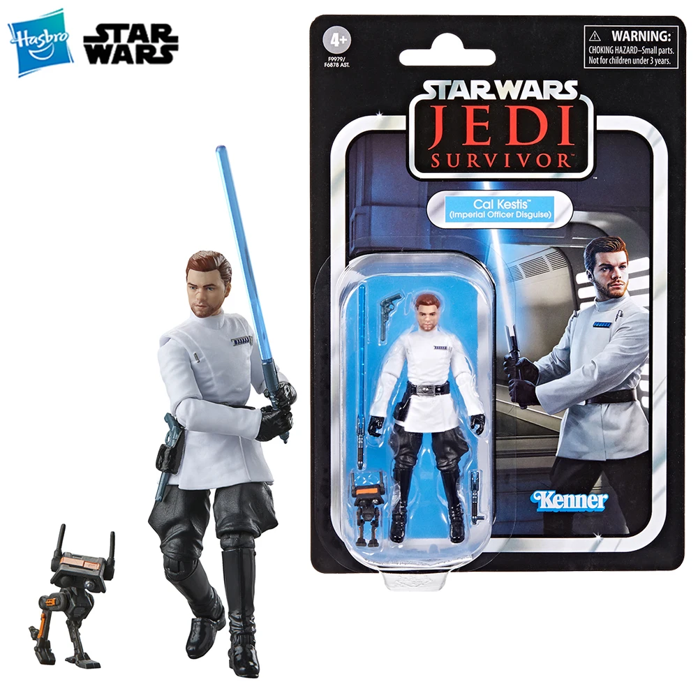 

[In-Stock] Hasbro STAR WARS The Vintage Collection Cal Kestis (Imperial Officer Disguise) 9.5cm TVC Action Figure Model Toys