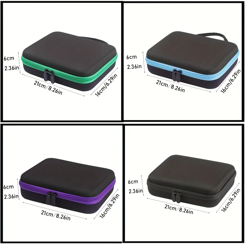 30 Slots No Bottles Essential Oil Case 15ml Essential Oil Collecting Bags Travel Portable Carrying Diamond Painting Storage Bag view 3